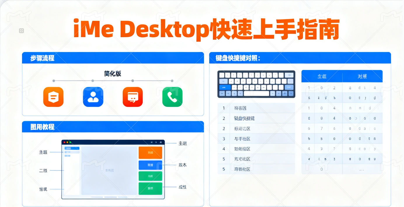 iMe Desktop 使用教程:快速上手,成为操作专家