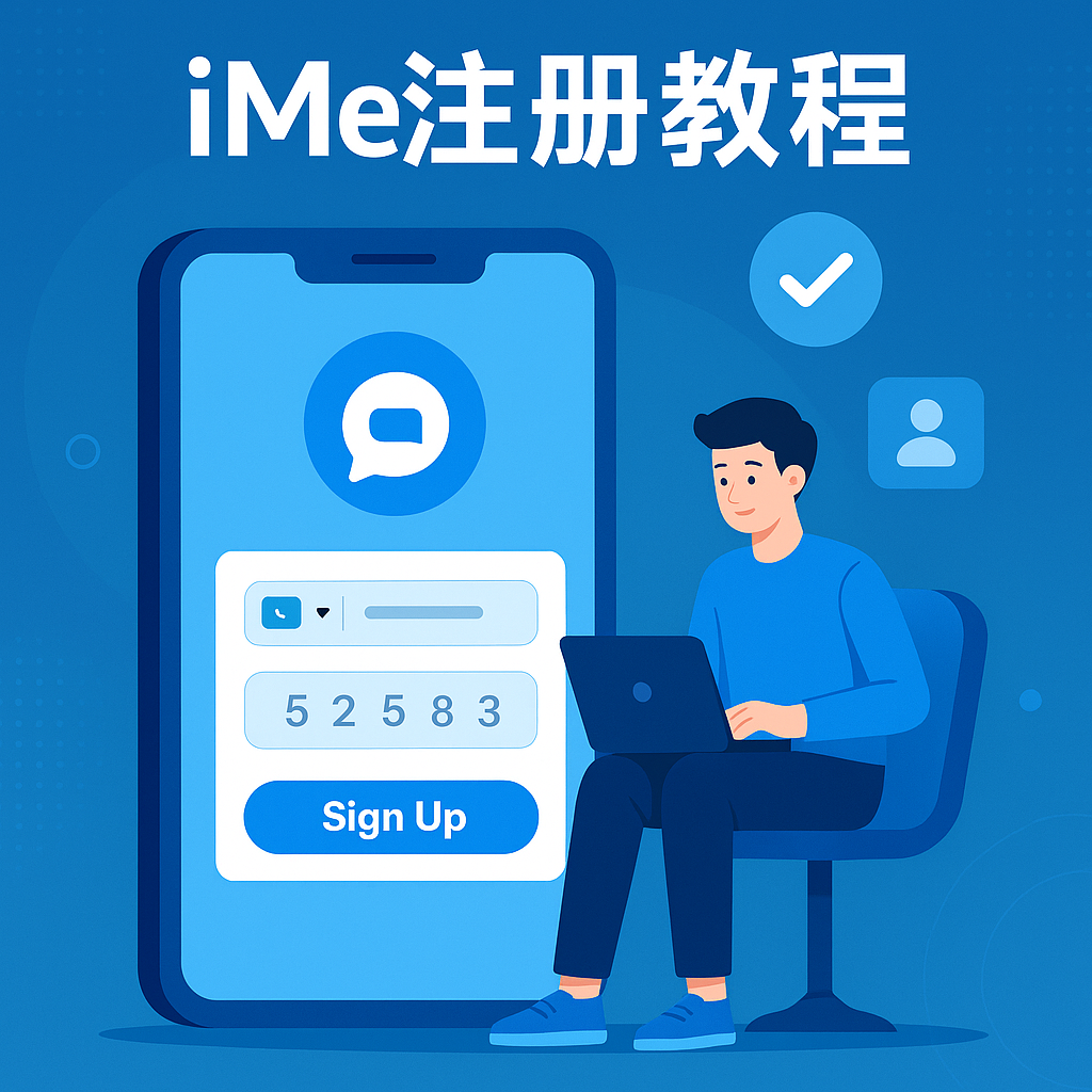 iMe注册教程，新手一分钟搞定