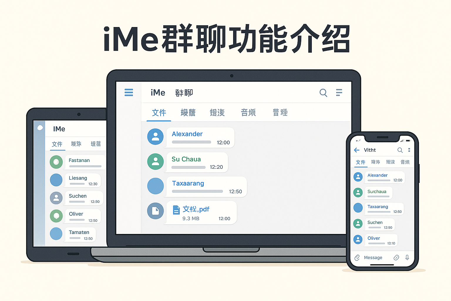 iMe群聊怎么用?完整功能解析