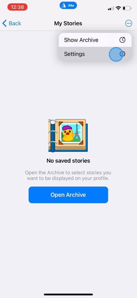 使用 iMe 禁用 Telegram Stories，享受无干扰体验